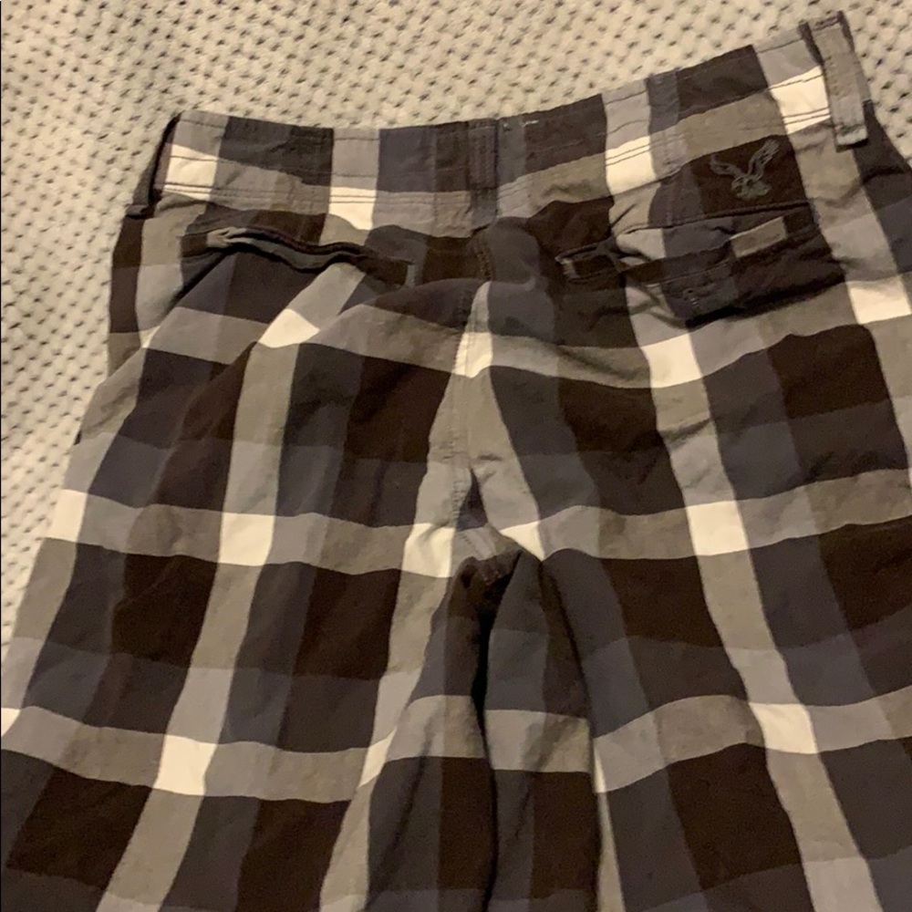 Men’s plaid shorts - Picture 3 of 4